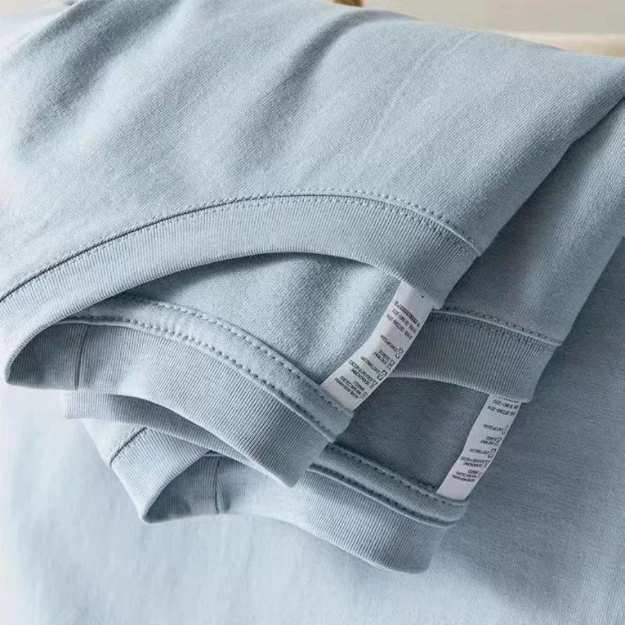 100% Cotton T-shirt O Neck Short-sleeve
