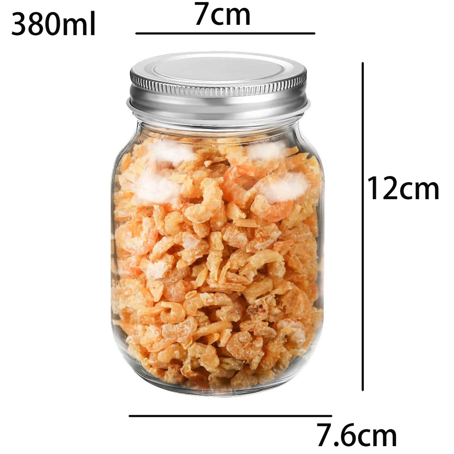 Mason Jars With Regular Lids and Bands