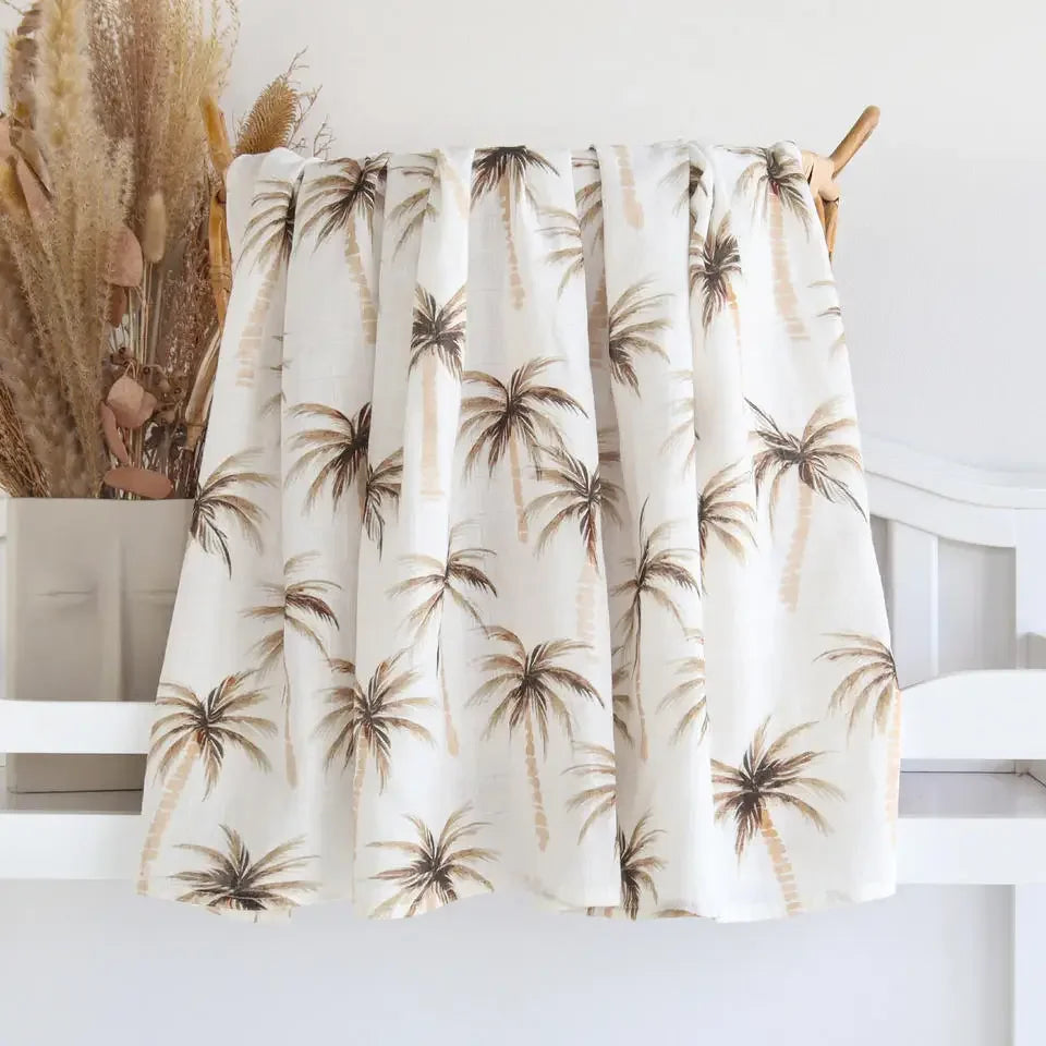 Bamboo Baby Blankets Newborn Muslin Swaddle 120x120 Baby Wrap