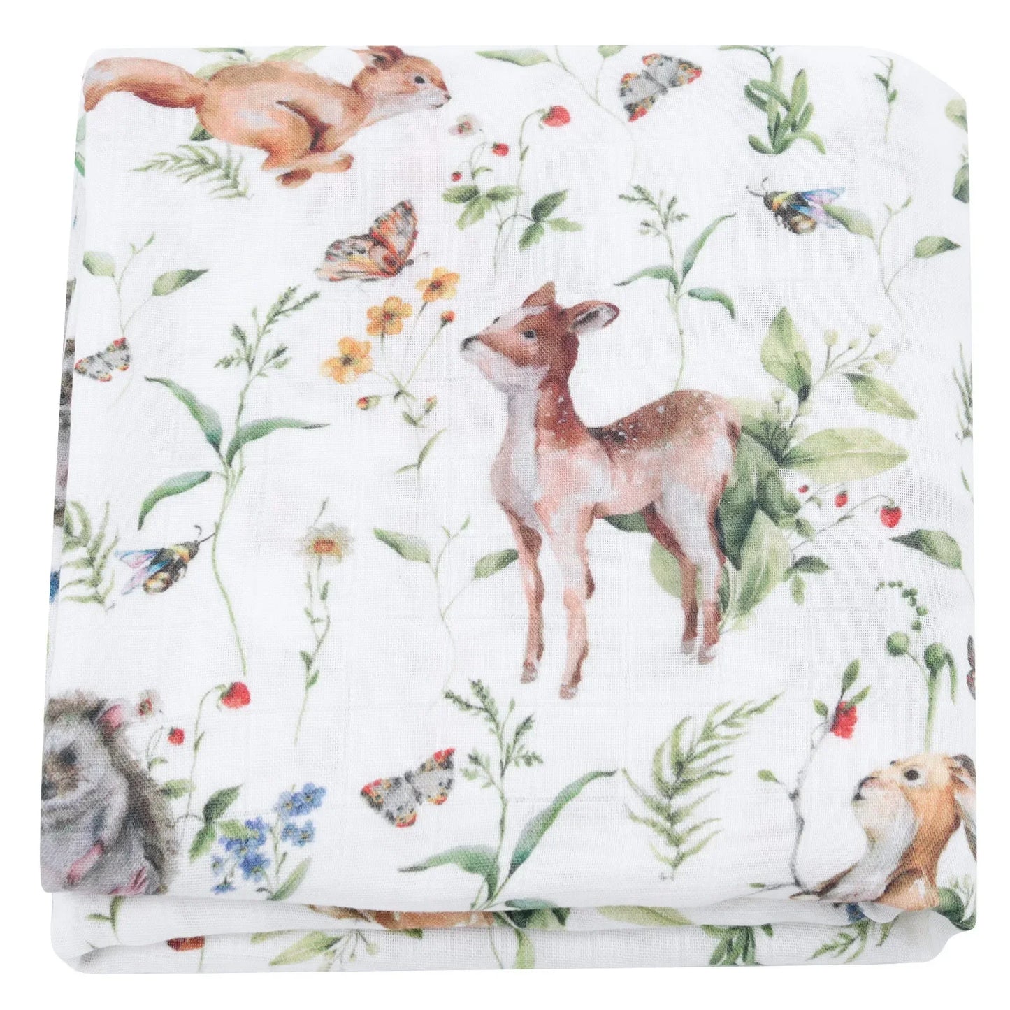 Bamboo Baby Blankets Newborn Muslin Swaddle 120x120 Baby Wrap