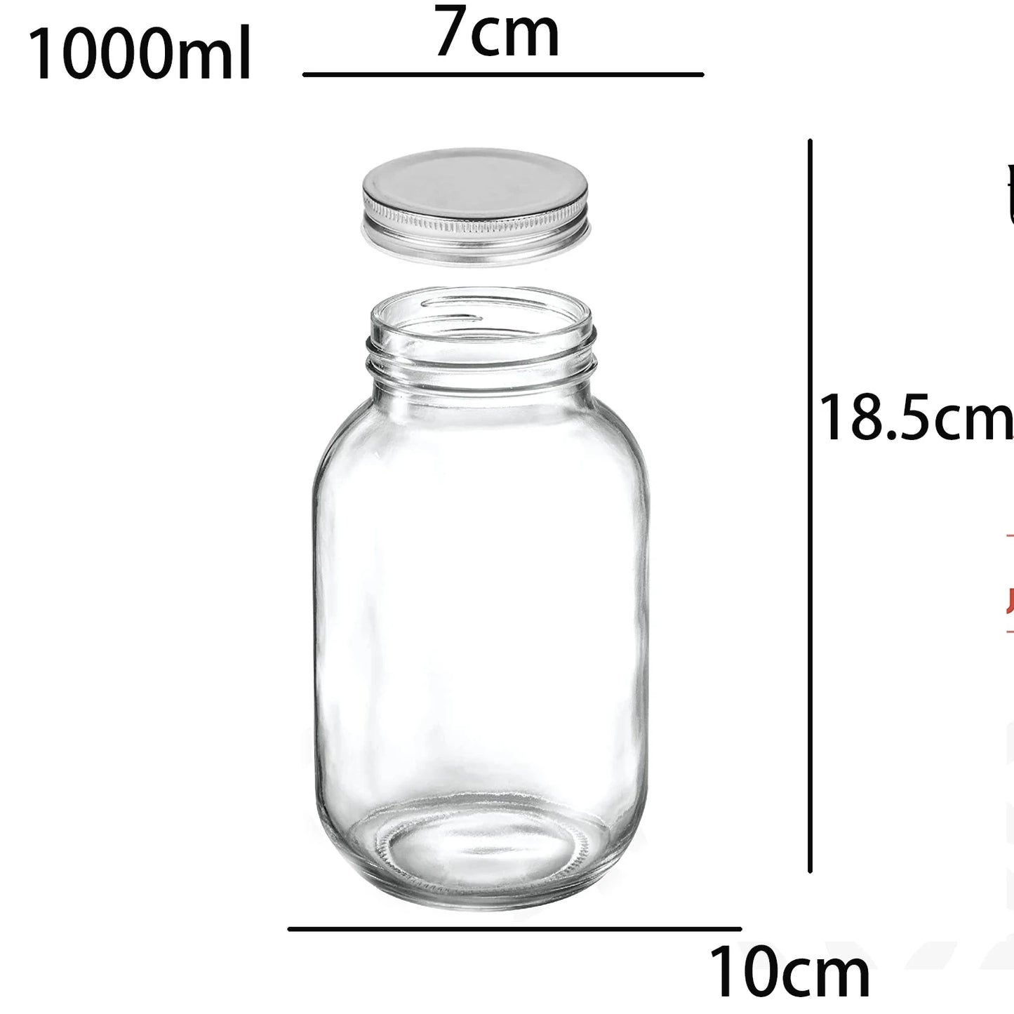 Mason Jars With Regular Lids and Bands