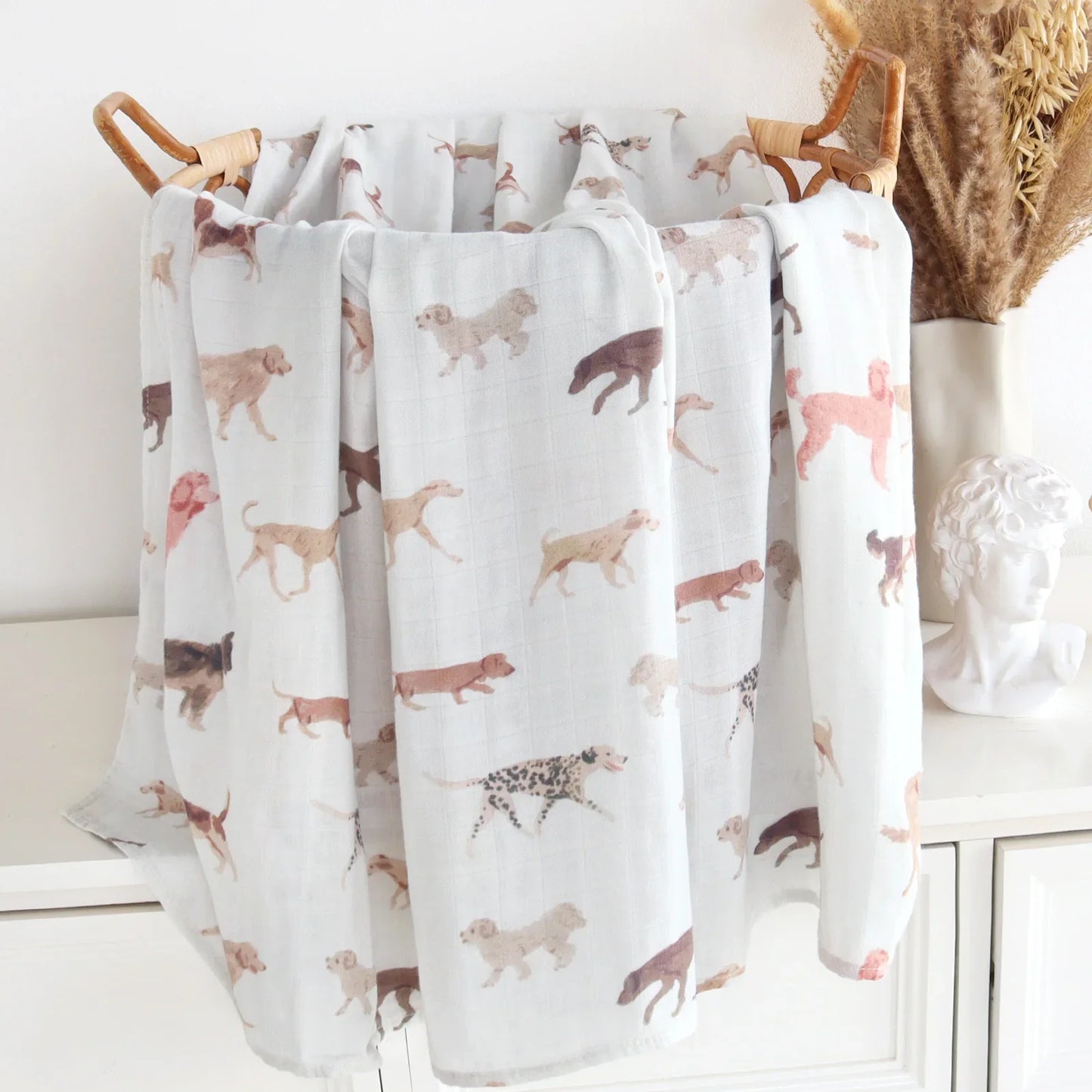 Bamboo Baby Blankets Newborn Muslin Swaddle 120x120 Baby Wrap