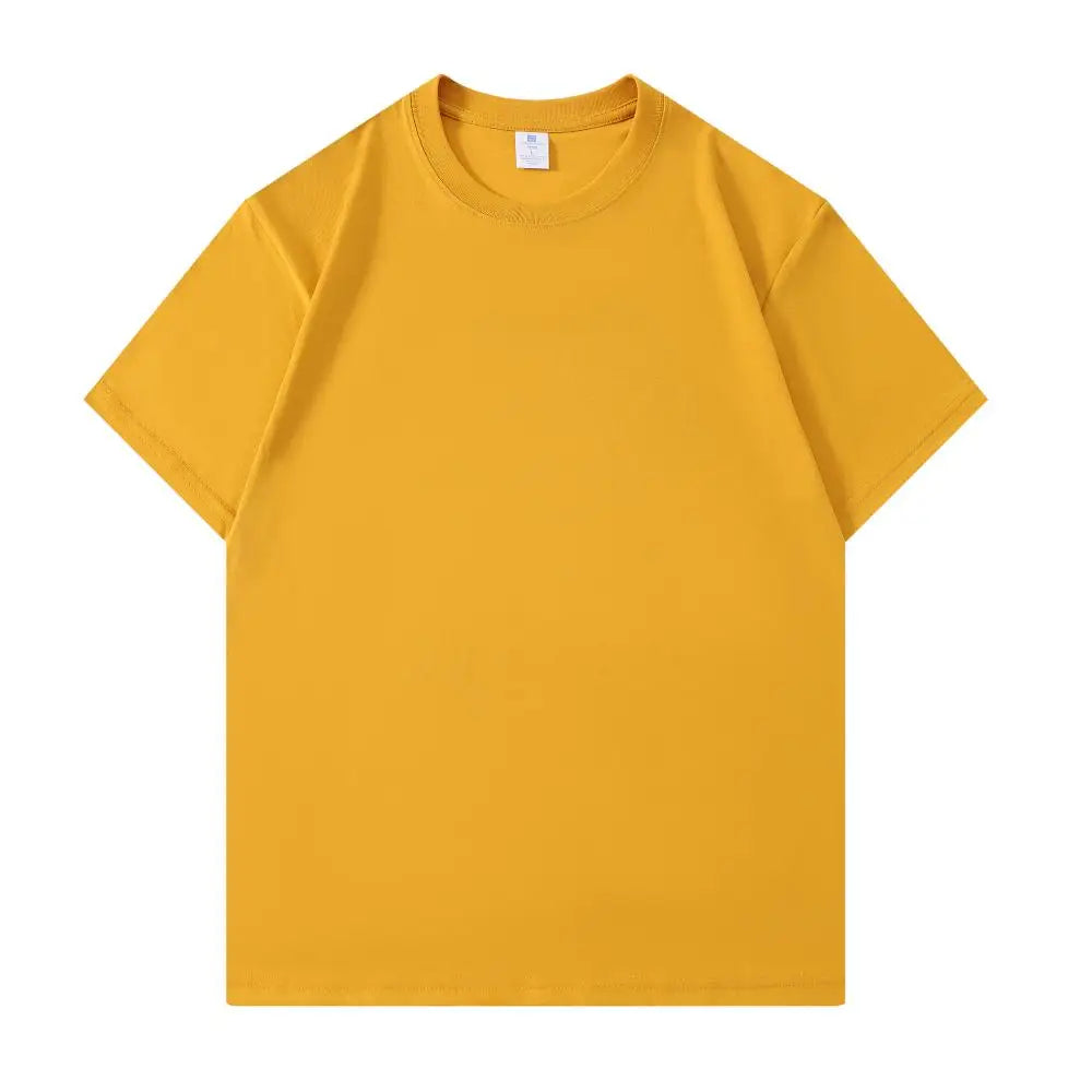 100% Cotton Basic White T Shirt Unisex Crew Neck