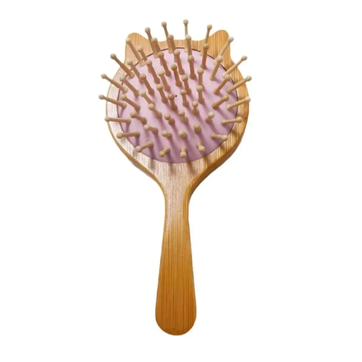 Cat Ear Air Cushion Hair Brush/Comb with Bamboo or Sandalwood Childs Hairbrush