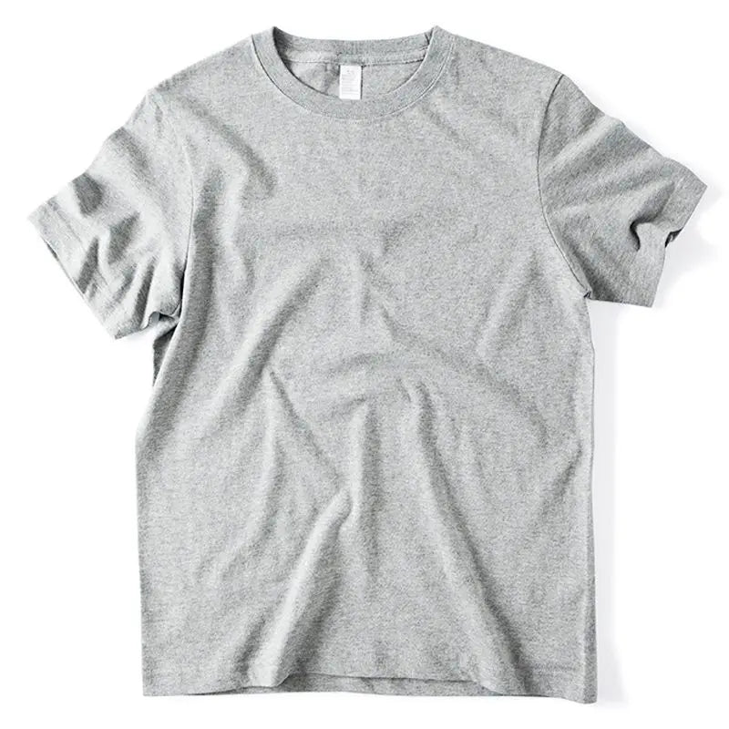 100% Cotton Solid Leisure Short Sleeve T-shirt
