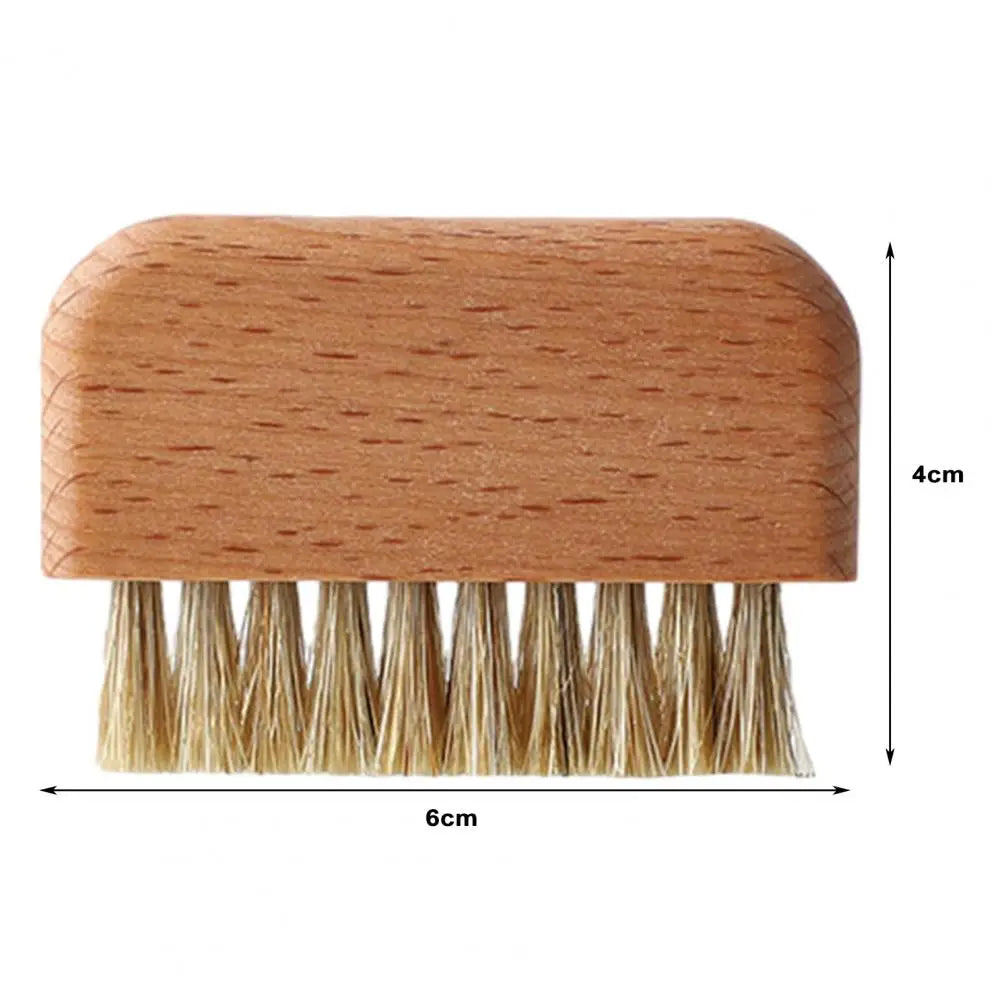 Boar Bristle Nail Brush COMPACT