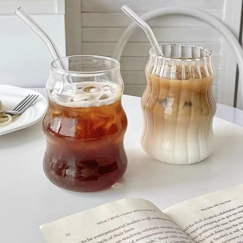 Multipack Glass and Metal Straws with Brushes Eco Friendly Reusable