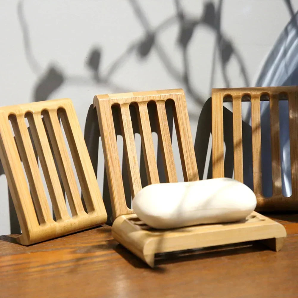 Modern Design Bamboo Soap Tray