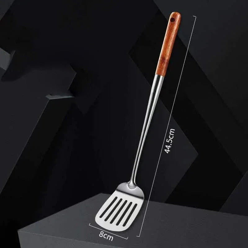 Luxe Design Wok Spatula & Ladle Tool Set