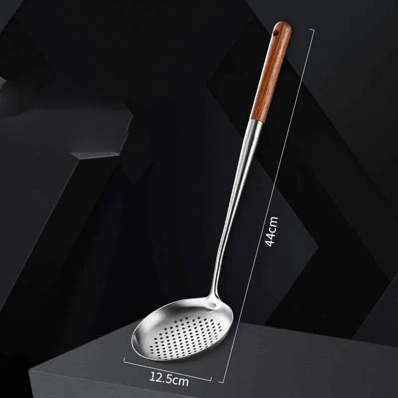 Luxe Design Wok Spatula & Ladle Tool Set