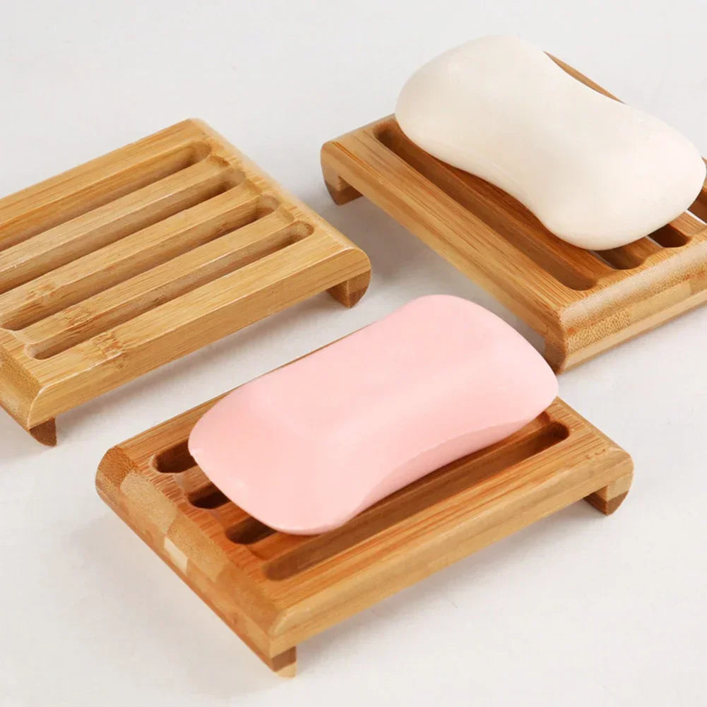 Modern Design Bamboo Soap Tray