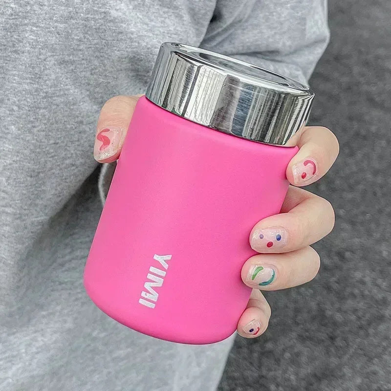 230ml Mini Stainless Steel 316 Thermos Mug Portable Pocket Vacuum Flask