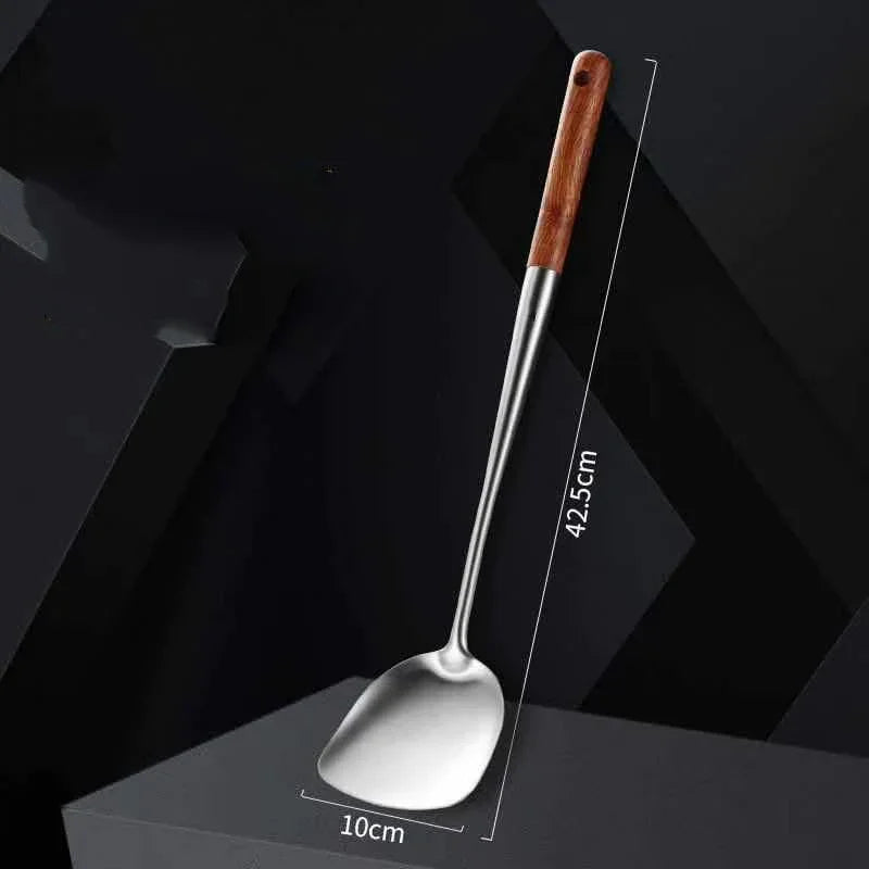 Luxe Design Wok Spatula & Ladle Tool Set
