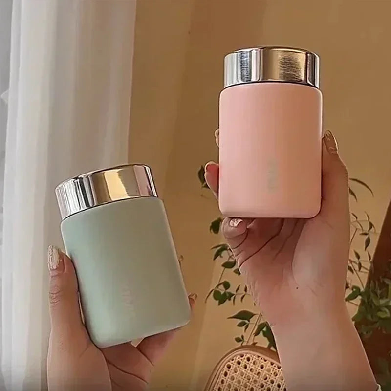 230ml Mini Stainless Steel 316 Thermos Mug Portable Pocket Vacuum Flask