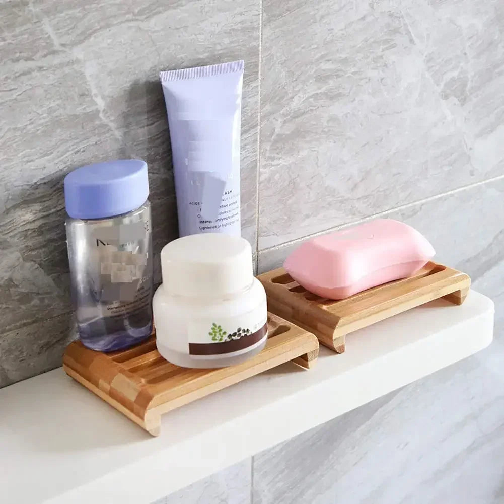 Modern Design Bamboo Soap Tray