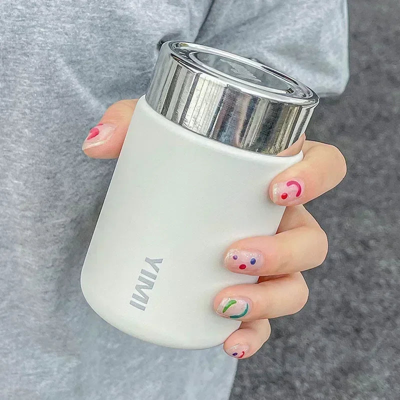230ml Mini Stainless Steel 316 Thermos Mug Portable Pocket Vacuum Flask