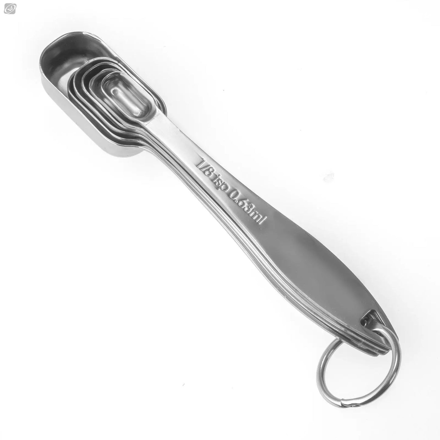 Deluxe Stainless Steel Measuring Cups and Spoons Set- Premium Measure Cups and Tablespoons Stackable Home kitchen