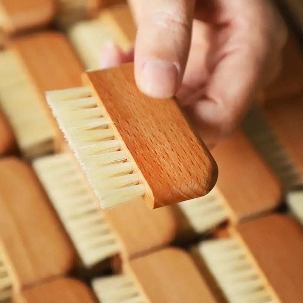 Boar Bristle Nail Brush COMPACT