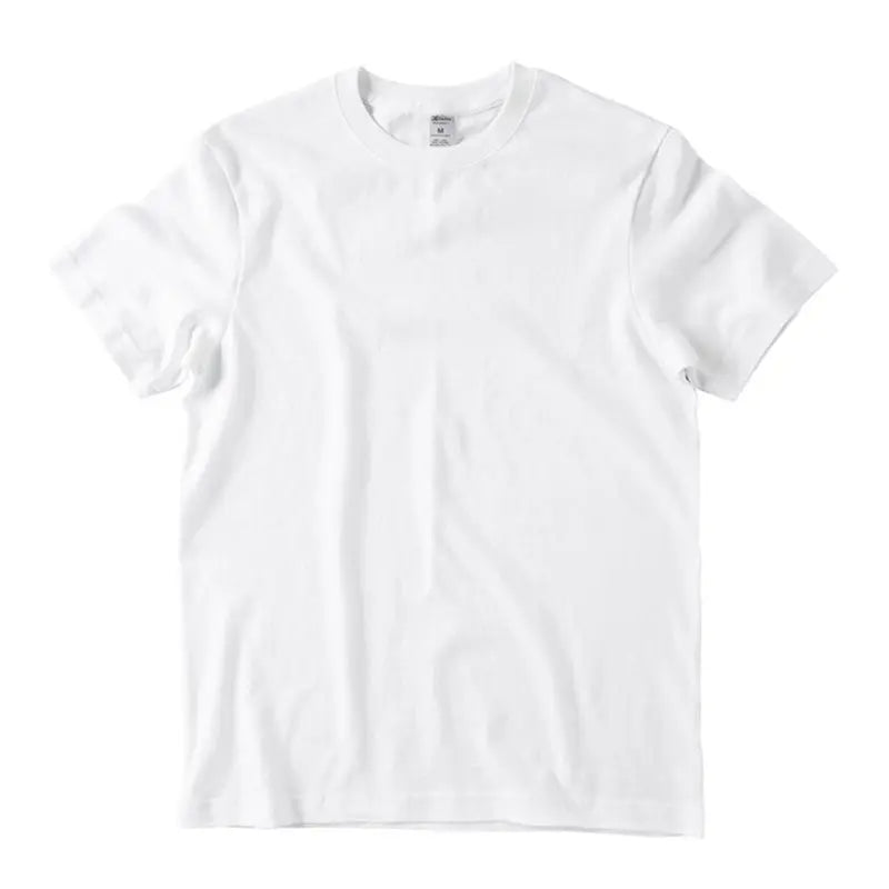 100% Cotton Solid Leisure Short Sleeve T-shirt