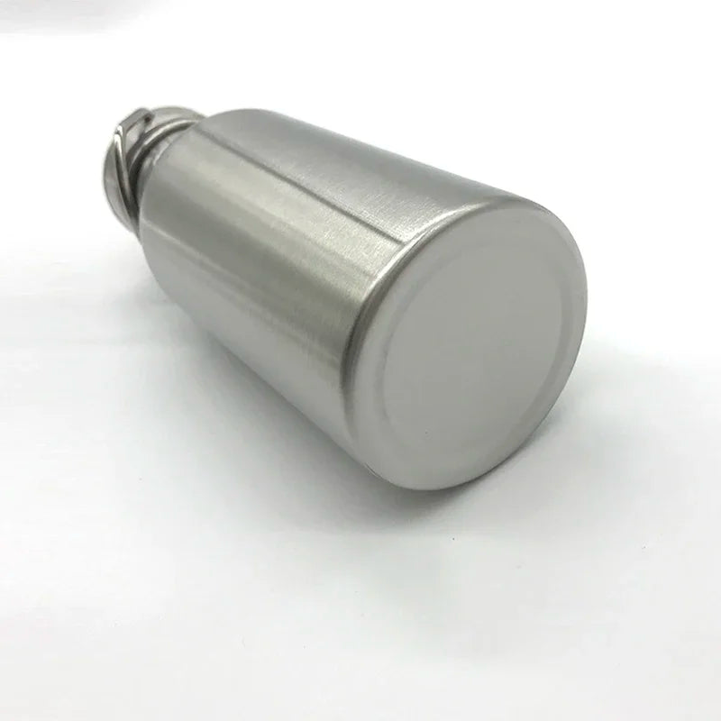 Stainless Steel Water Bottle with Bamboo handle variant 1000ml/750ml/500ml/350ml