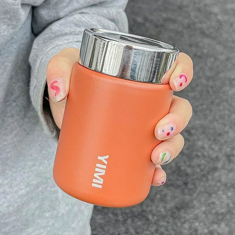 230ml Mini Stainless Steel 316 Thermos Mug Portable Pocket Vacuum Flask